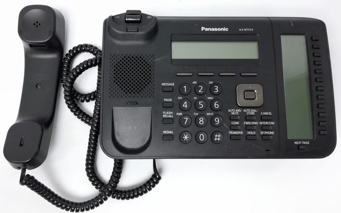 Panasonic Deskphone KX-NT553X-B - Image 6