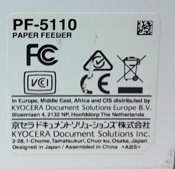 Kyocera Paper Feeder PF-5110 - Image 3