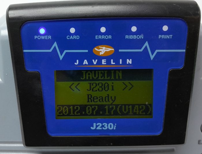 Javelin ID Card Printer J230i - Image 10