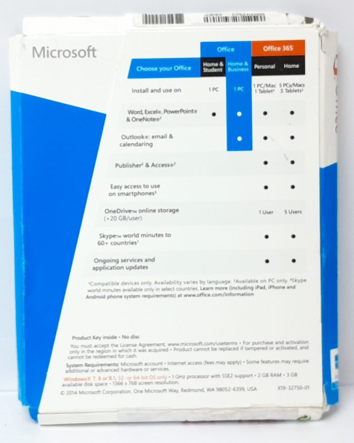 Microsoft Office Software Product Key Only Home & Business 2013 - Joblot x2 - Image 4