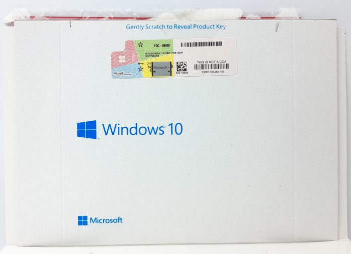 Microsoft OEM System Builder License VERSION 1809 - Image 6