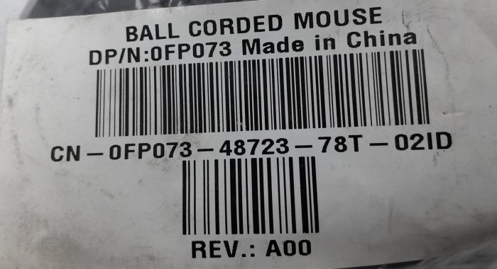 Dell Ball Corded Mouse 0FP073 - Joblot x7 - Image 3