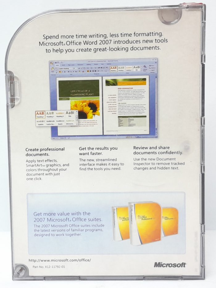 Microsoft Office Word 2007 X12-11792-01 - Image 4