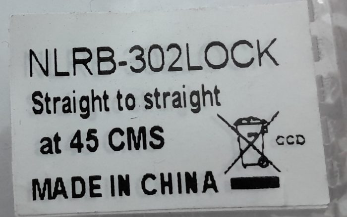 SATA Straight to Straight At 45 CMS Cable NLRB-302LOCK - Joblot x4 - Image 3