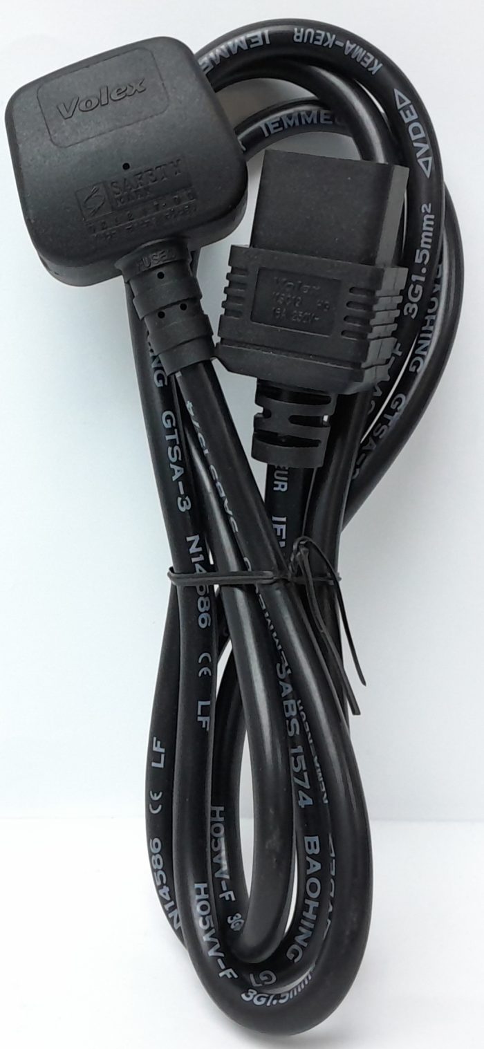 Volex C19 Power Cable DP/N 0X2926 - Joblot x5 - Image 2