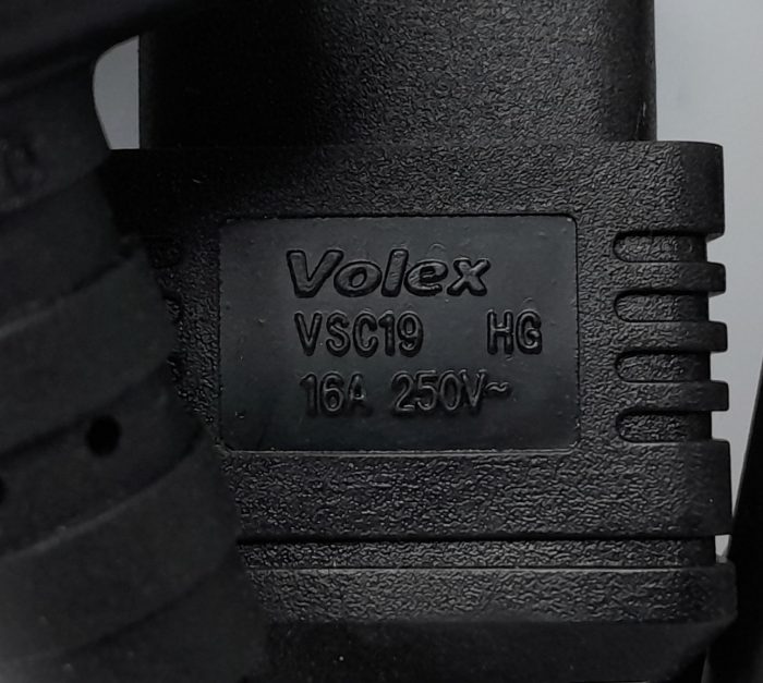 Volex C19 Power Cable DP/N 0X2926 - Joblot x5 - Image 4