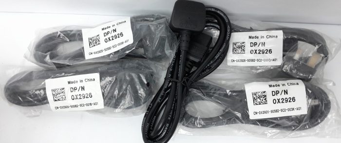 Volex C19 Power Cable DP/N 0X2926 - Joblot x5 - Image 3