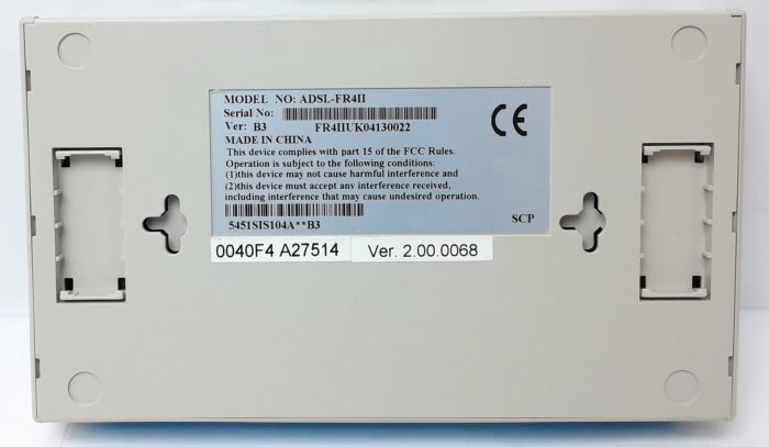 Mentor Broadband Router ADSL-FR4II - Image 4