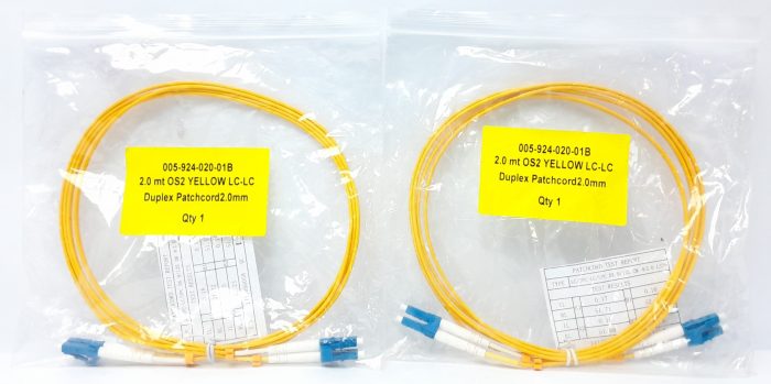 Duplex Patchcord 2mm 005-924-020-01B - Joblot x2 - Image 2