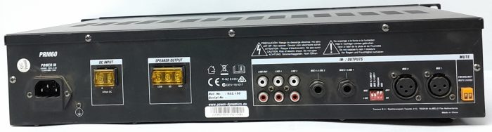 Power Dynamics Amplifier PRM60 - Image 4