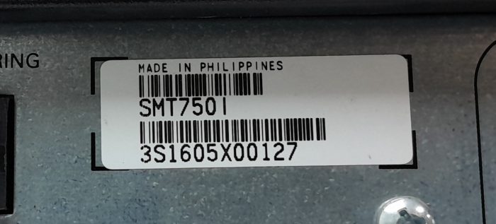 APC Smart-UPS 750 Uninterruptible Power Supply (UPS) SMT750I - Image 3