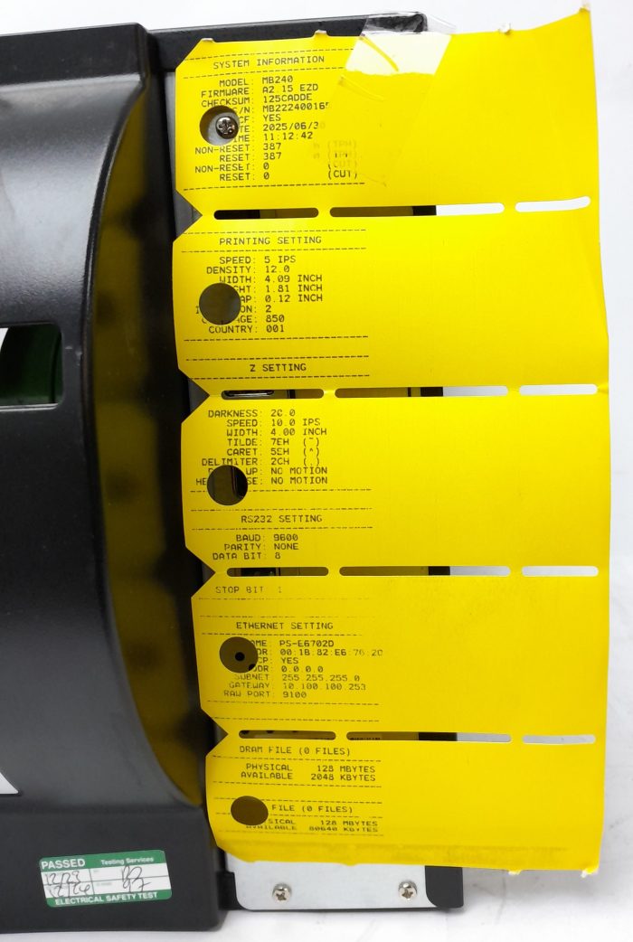 TSC Barcode Printer MB240T - Image 4
