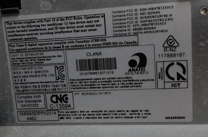 Sato Thermal Printer CL4NX - Image 3