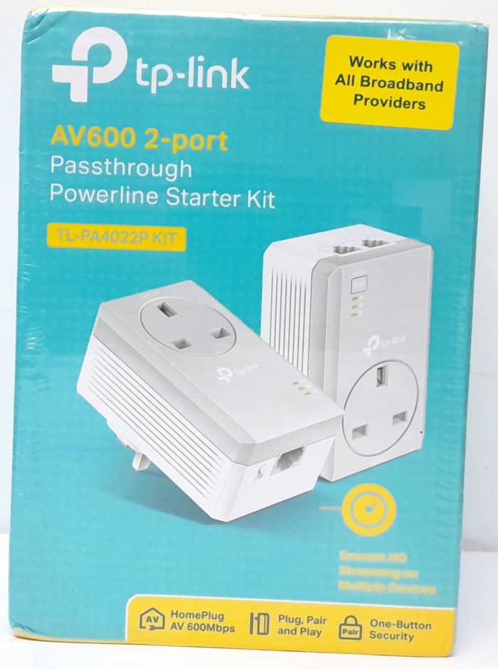 TP-Link Powerline Starter Kit TL-PA4022P KIT - Image 2