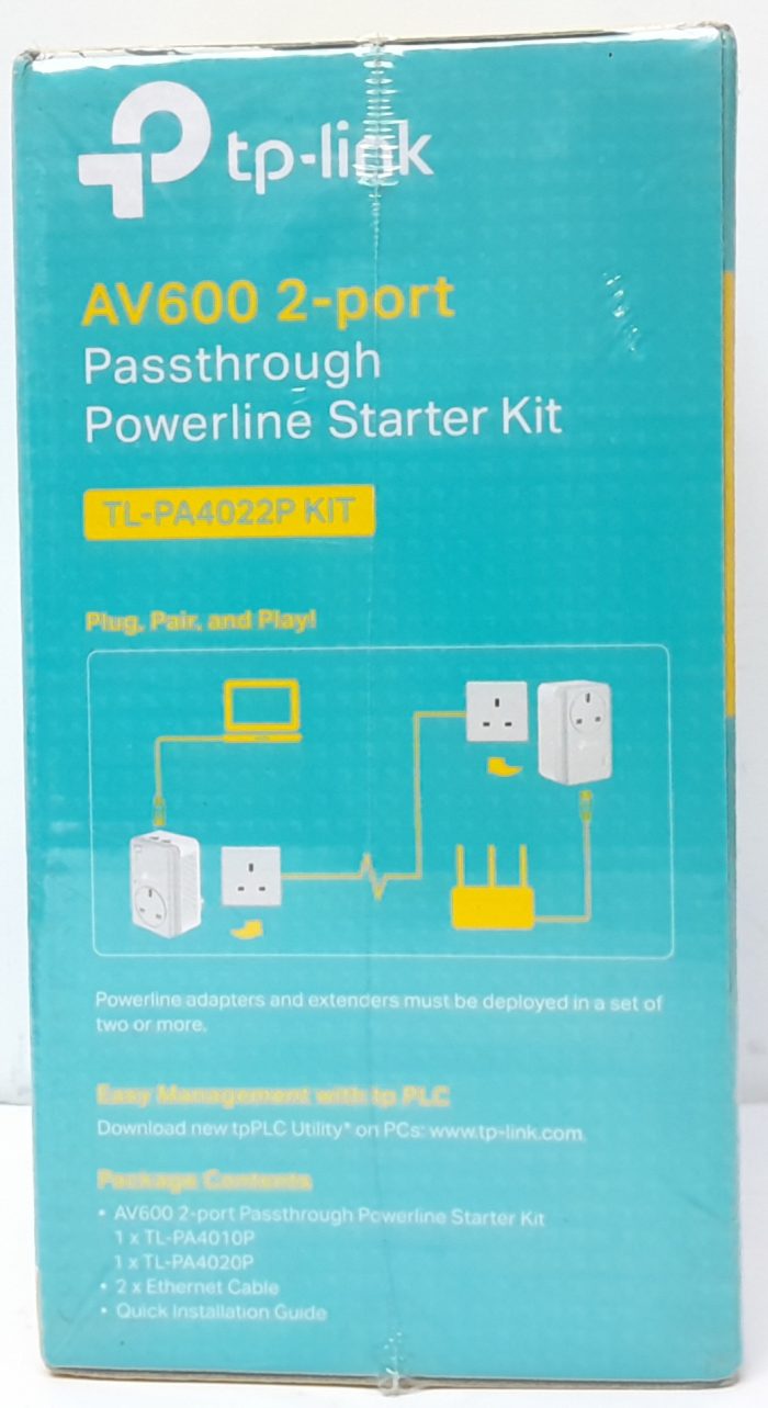 TP-Link Powerline Starter Kit TL-PA4022P KIT - Image 6