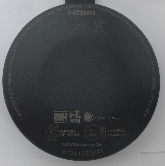 Google Chromecast NC2-6A5 - Image 4