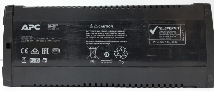 APC Back-UPS 1400 Uninterrupted Power Supply (UPS) BX1400UI - Image 3