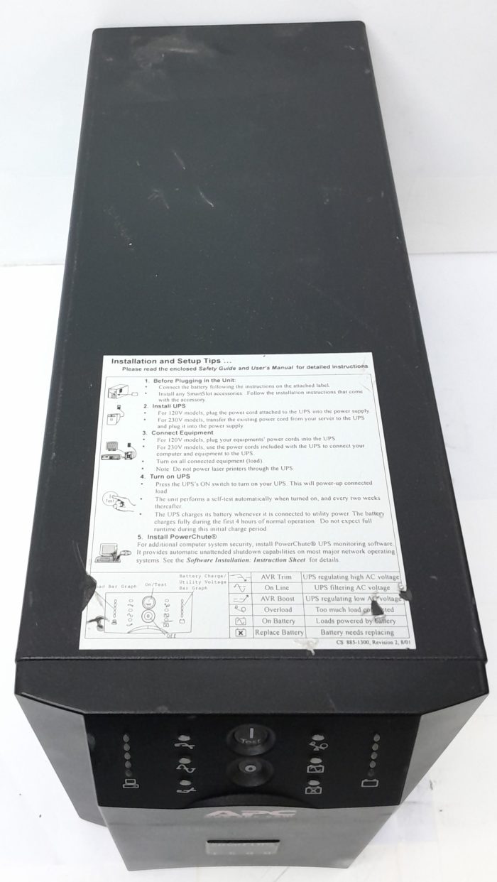APC Smart-UPS 1500 Uninterrupted Power Supply (UPS) SUA1500I - Image 5