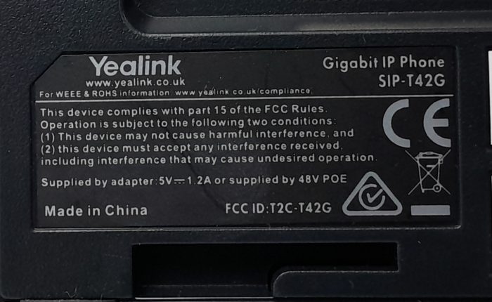 Yealink Gigabit IP Phone SIP-T42G - Image 6