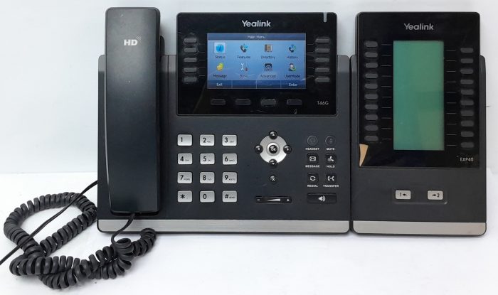 Yealink Gigabit IP Phone SIP-T46G With EXP40 Expansion Module - Image 2