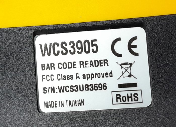 Wasp Barcode Scanner WCS3905 - Image 7