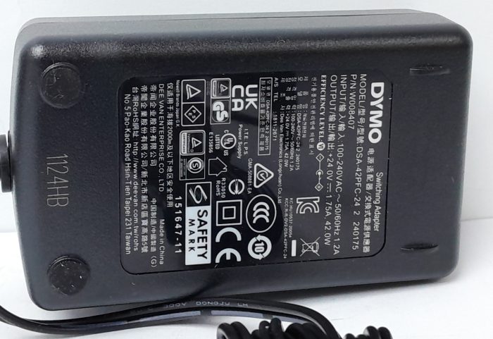 Dymo Switching Power Adapter W008407 - Image 5