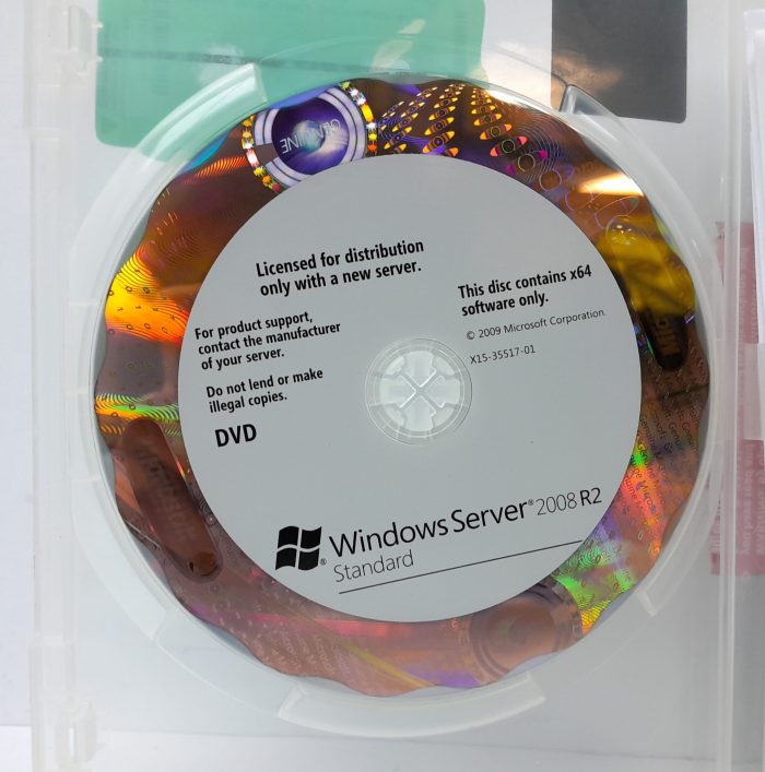 Microsoft Windows Server Standard 2008 R2 X14-34443-08 - Image 3
