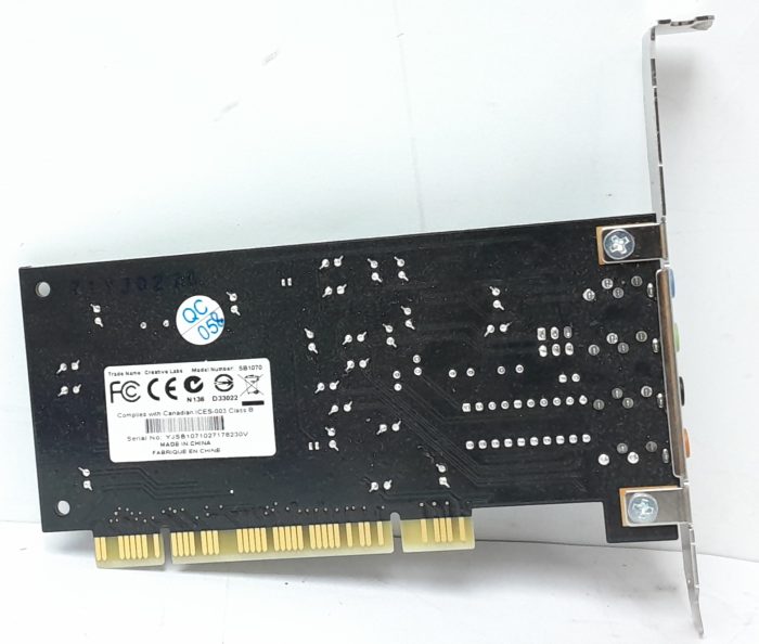 Creative Sound Blaster PCI Sound Card SB1070 - Image 6