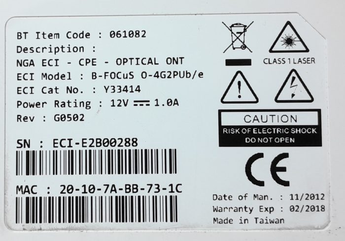 BT Router B-FOCuS 0-4G2PUb/e - Image 7