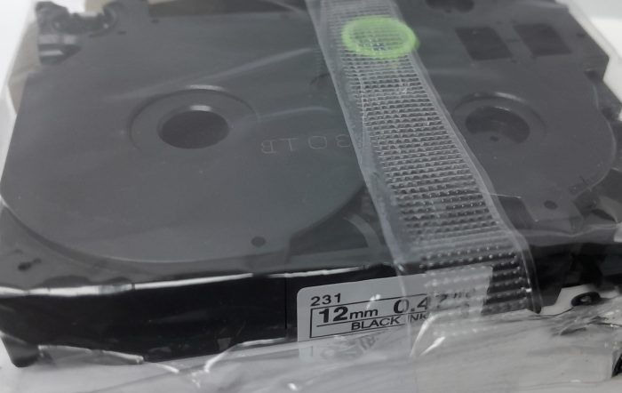 Brother Laminated Tape Cassette TZe-231 - Joblot x3 - Image 3