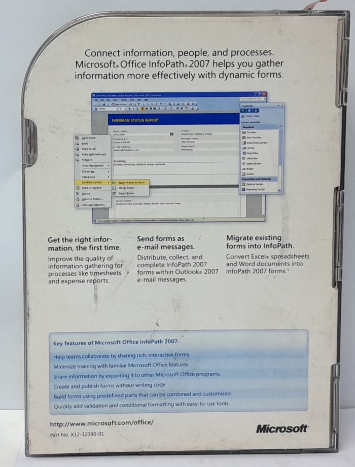 Microsoft Office InfoPath 200 X12-12390-01 - Image 3