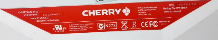 Cherry USB Keyboard JK-03 - Image 7