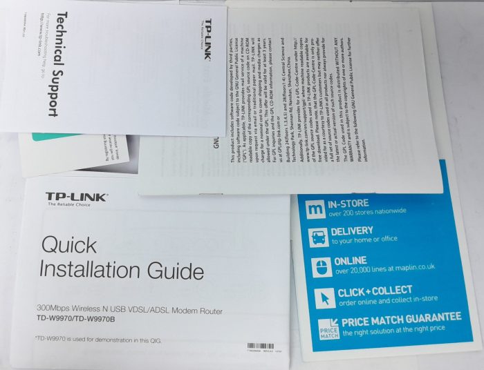 TP-Link 300Mbps Wireless N USB VDSL/ADSL Modem Router TD-W9970 - Image 7