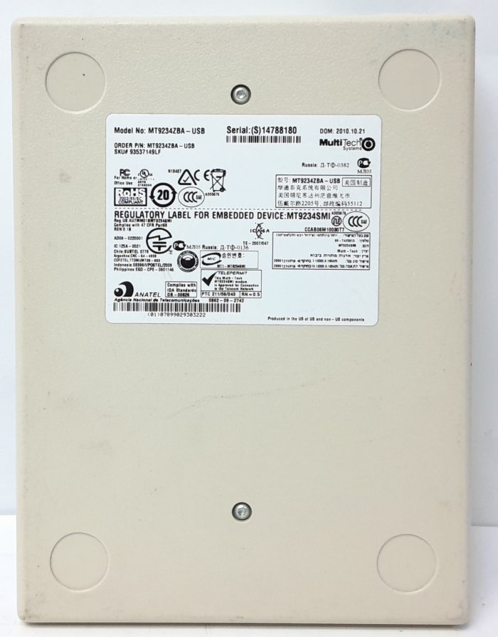 MultiTech Systems Modem MT9234ZBA-USB - Image 6
