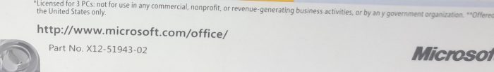 Microsoft Office Home and Student X12-51943-02 - Image 3