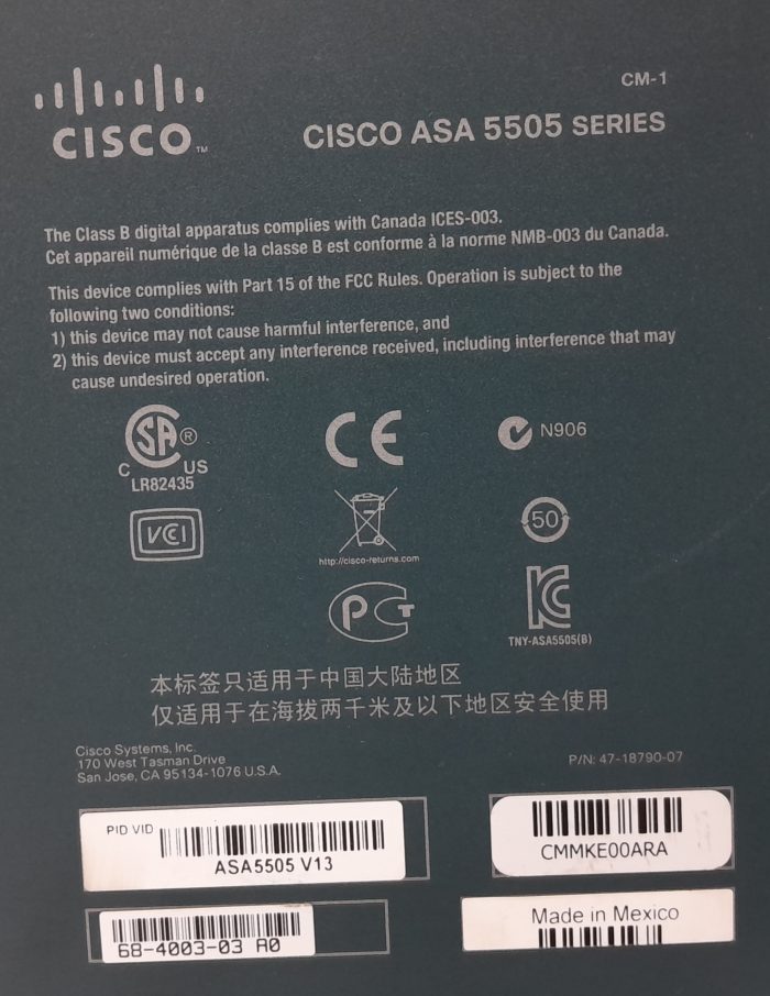 Cisco Adaptive Security Appliance ASA 5505 Series - Image 6