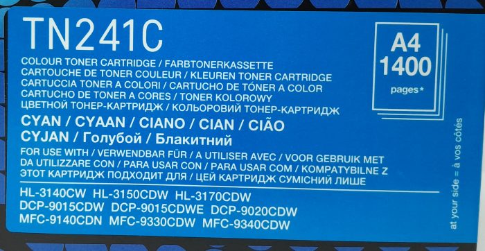 Brother Cyan Toner Cartridge TN241C - Image 7