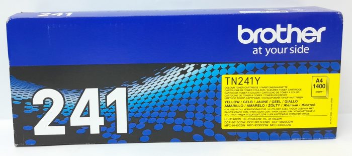 Brother Yellow Toner Cartridge TN241Y - Image 2
