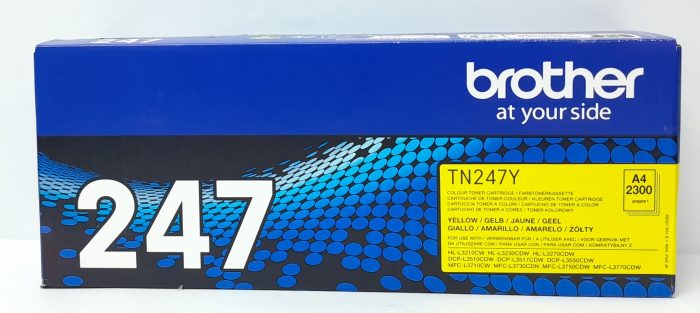 Brother Yellow Toner Cartridge TN247Y - Image 2