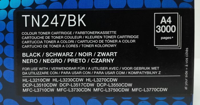 Brother Black Toner Cartridge TN247BK - Image 7