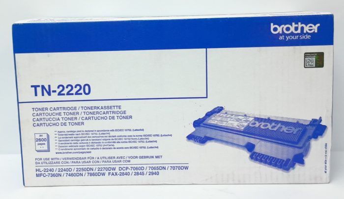 Brother Black Toner Cartridge TN-2220 - Image 2