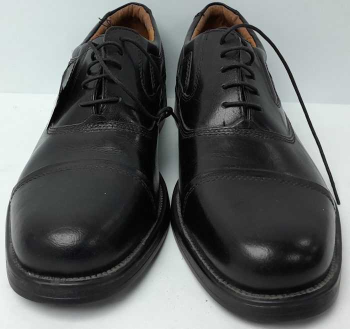 Oaktrak Black Leather Oxford Size 12 - Image 7