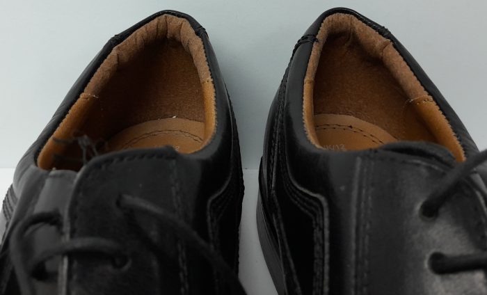 Oaktrak Black Leather Oxford Size 12 - Image 6