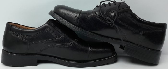 Oaktrak Black Leather Oxford Size 12 - Image 4