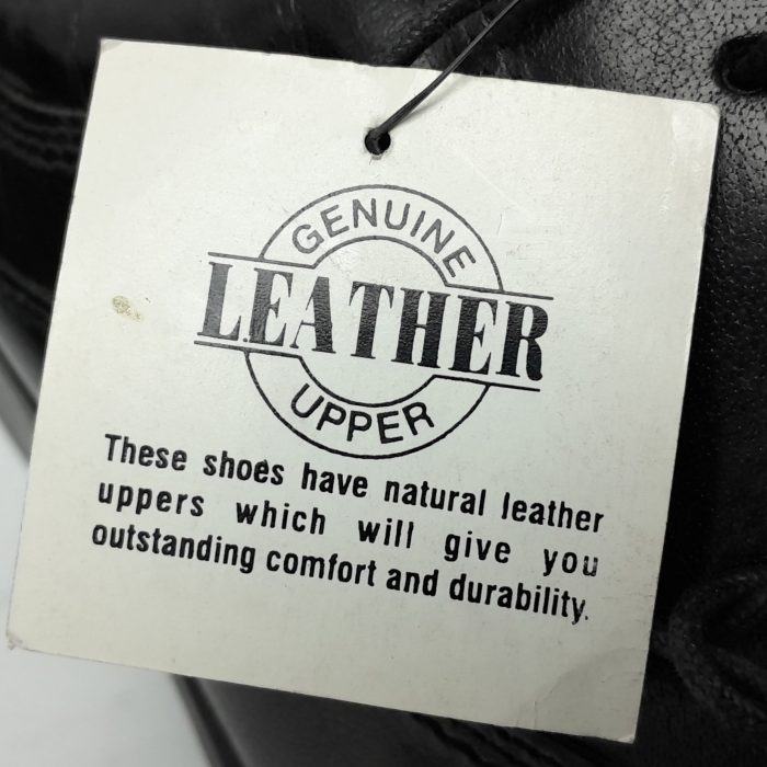 Oaktrak Black Leather Oxford Size 12 - Image 9