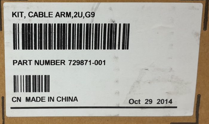 HP Cable Management Arm Kit 729871-001 - Image 7