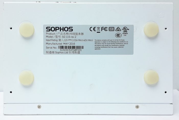 Sophos Network Security Appliance SG115 rev.2 - Image 6