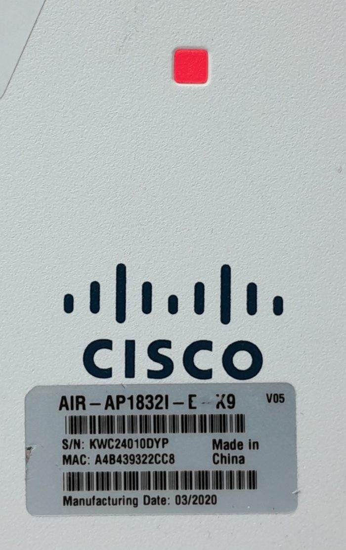 Cisco Dual Band Access Point AIR-AP1832I-E-K9 VO5 - Image 6