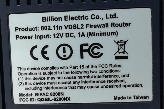 Billion 802.11n VDSL2 Firewall Router BiPAC 8200N - Image 7