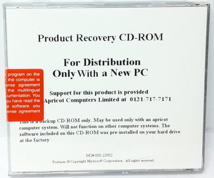 Microsoft Windows 95 Software 000-22982 - Image 4